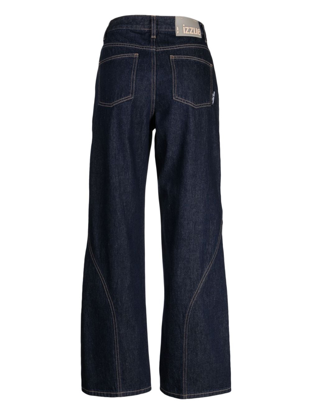 Image 2 of izzue Straight-Leg-Jeans mit Cut-Outs