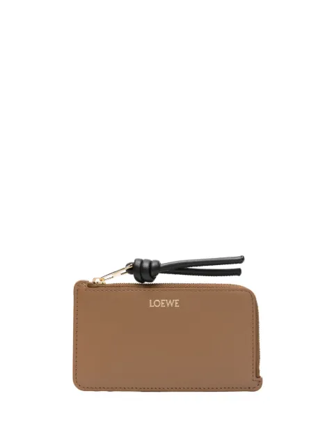 LOEWE Knot coin cardholder