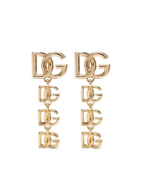 Dolce & Gabbana أقراط متدلية بحروف شعار الماركة