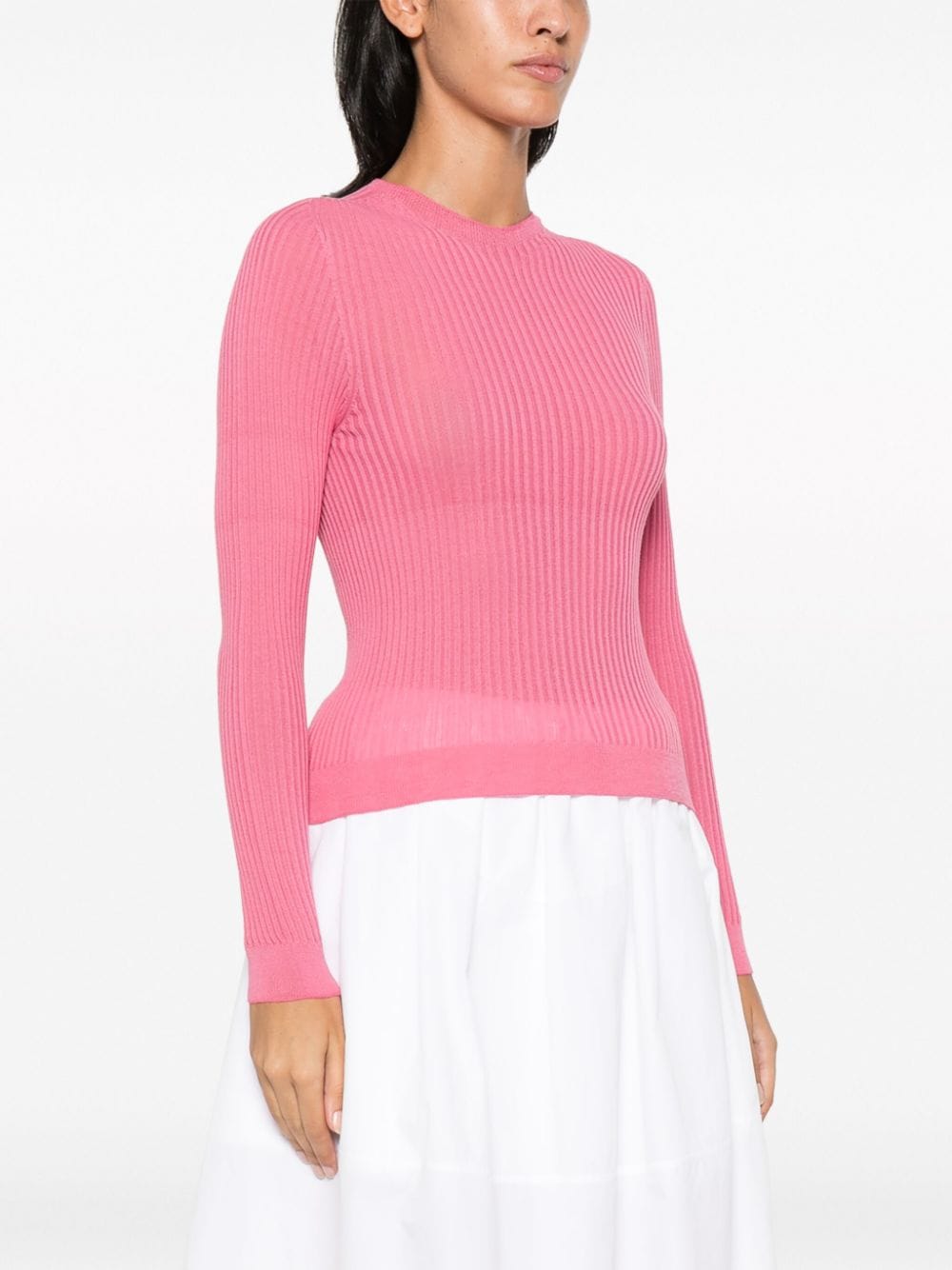 Cecilie Bahnsen Jayla cut-out Rib Jumper - Farfetch