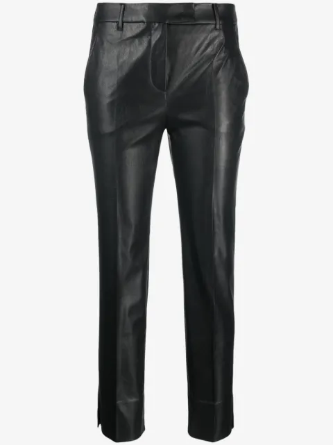 Incotex Calça slim com vincos