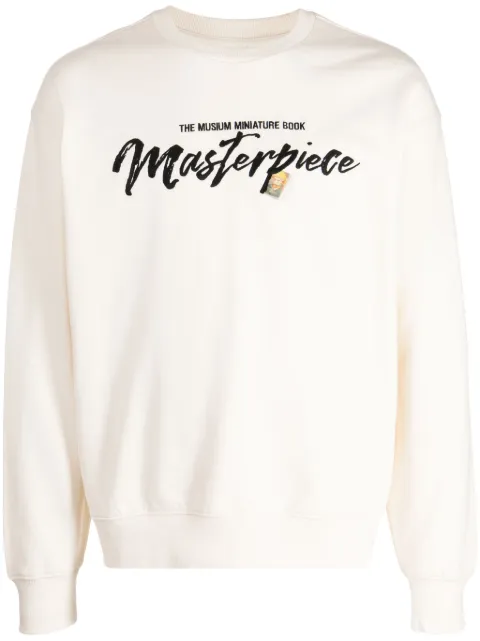 Musium Div. sudadera con diseño bordado