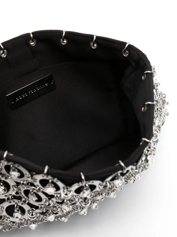 バッグ・カバンその他 Rabanne 25ESS0137PLX161 Silver sparkle discs nano bag – Rabanne