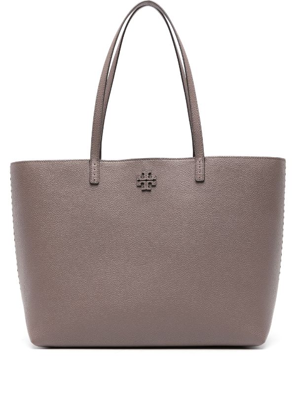 Tory Burch Mcgraw Leather Bucket Bag