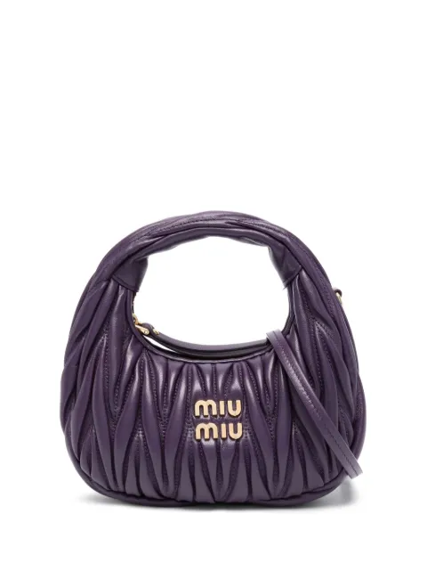Miu Miu Wander matelassé mini bag