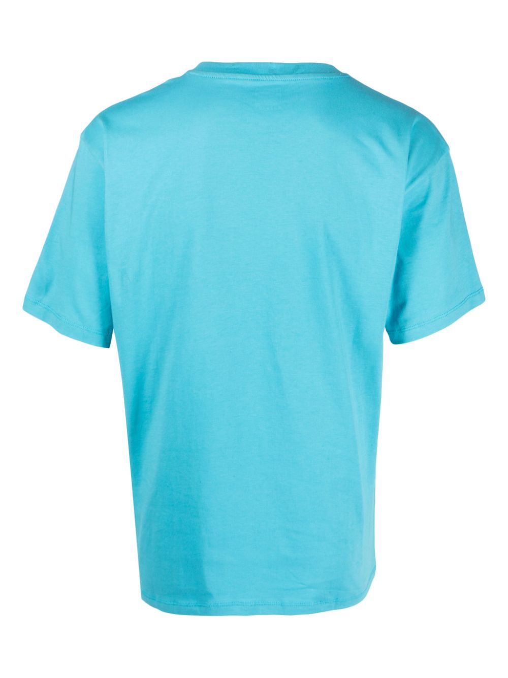 Shop Paccbet Graphic-print Cotton T-shirt In Blau