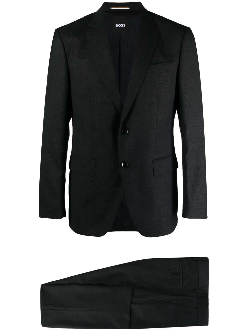 HUGO BOSS SINGLE-BREASTED VIRGIN WOOL SUIT