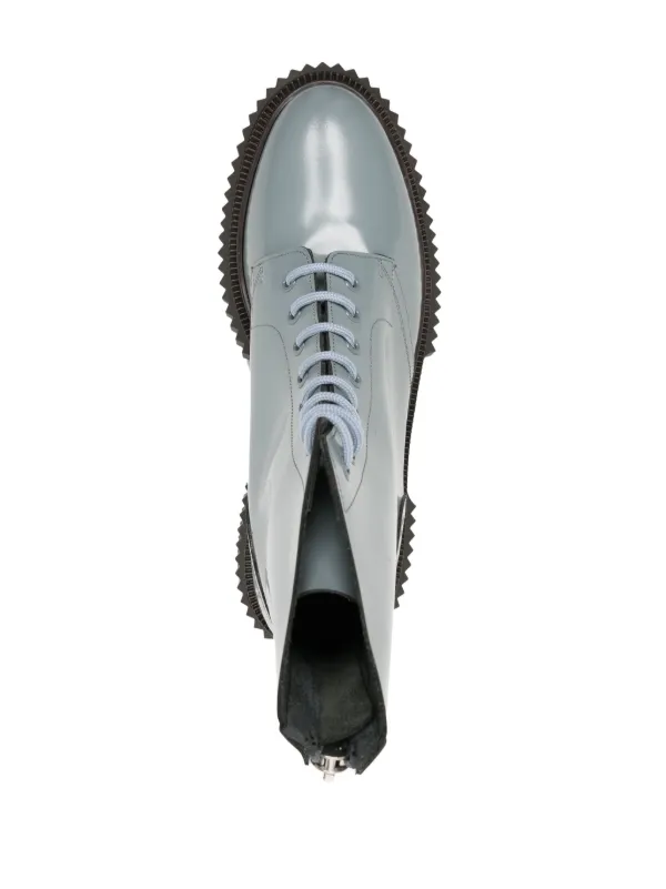 Adieu Paris x Undercover Type 196 50mm アンクルブーツ | ブルー