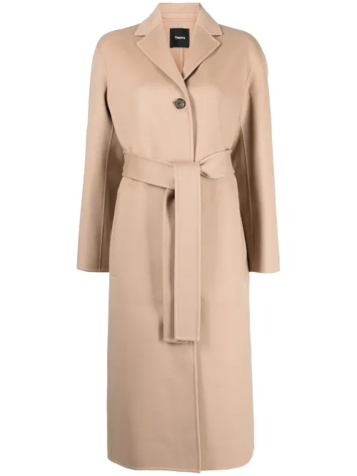 Manteau à taille ceinturée - Theory - Modalova