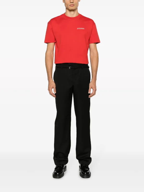 【送料&関税込】Jacquemus Trousers Le Pantalon Norma JACQUEMUS Norma wool-twill straight-leg pants | NET-A-PORTER