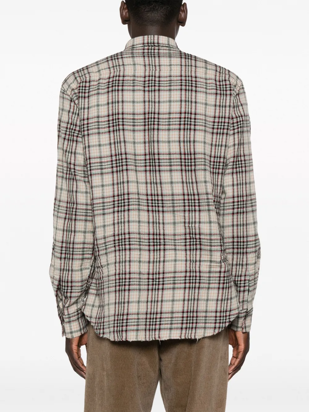 DSQUARED2 Overhemd van scheerwol Grijs