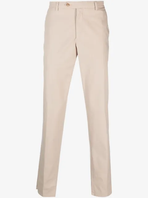 Lardini slim-fit cotton blend chinos