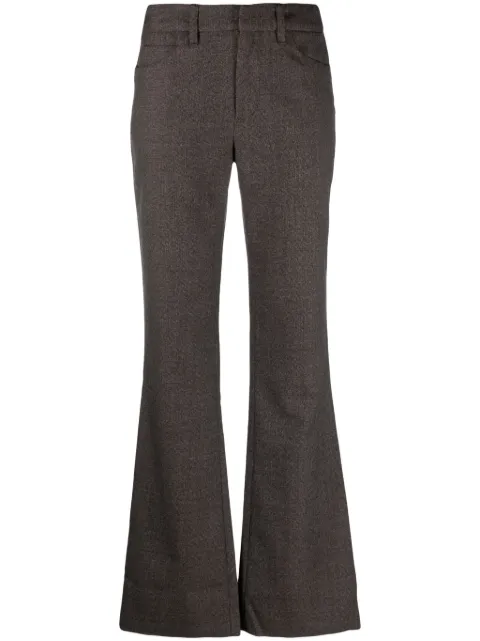 Zadig&Voltaire tailored flared wool trousers