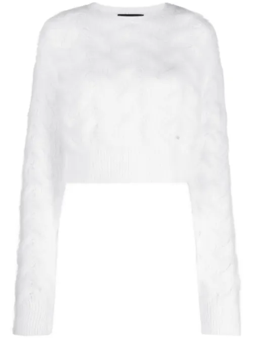 Pull en mohair mélangé à effet brossé - DSQUARED2 - Modalova