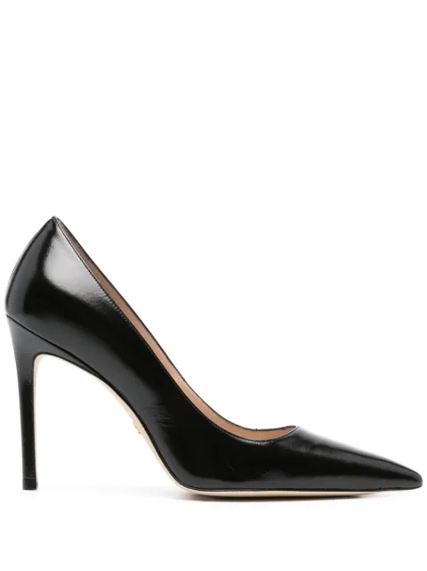 Stuart Weitzman zapatillas con puntera en punta y tacón de 100mm