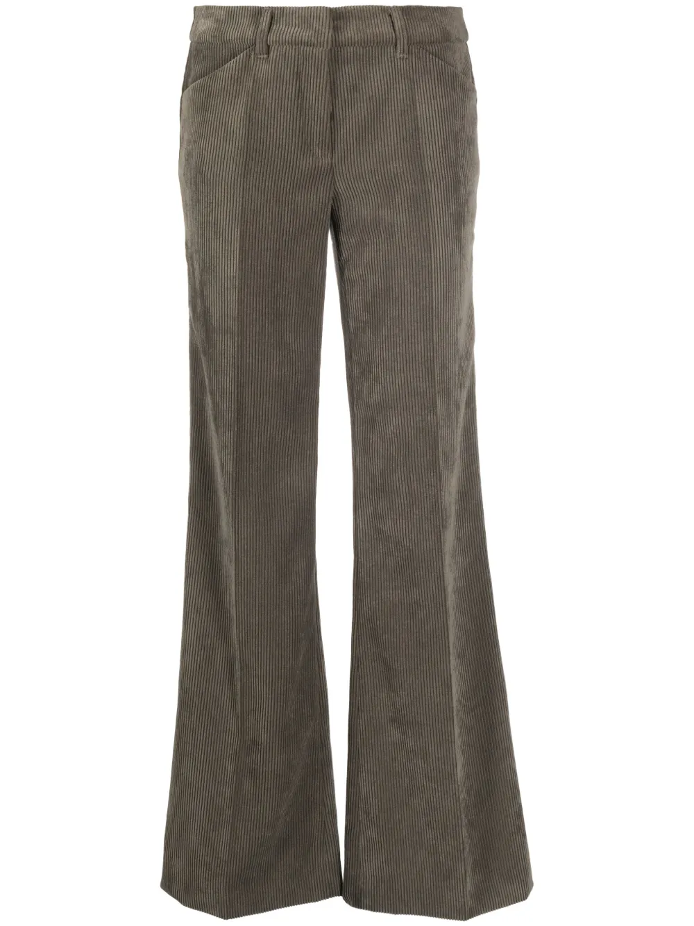 Luisa Cerano corduroy flared trousers