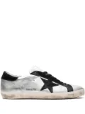 Golden Goose Super-Star distressed sneakers - Silver