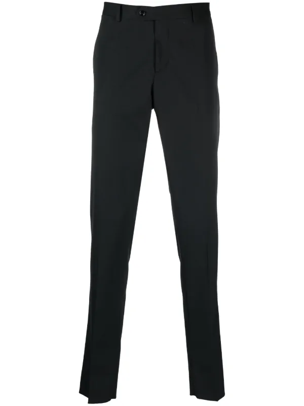 Lardini Slim-fit Tailored Trousers in Black