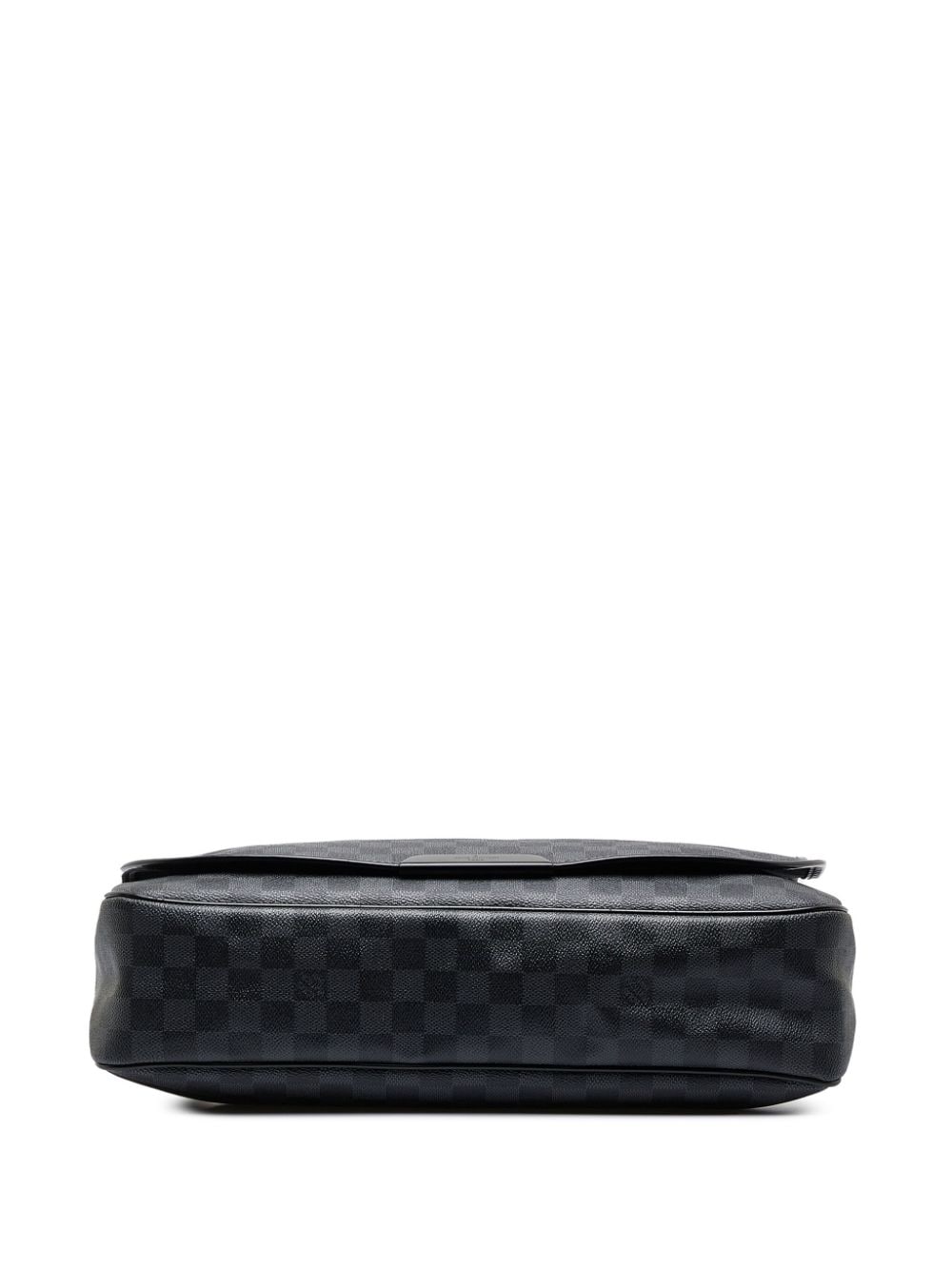 Louis Vuitton 2009 Pre-owned Damier Graphite Renzo Crossbody Bag - Black