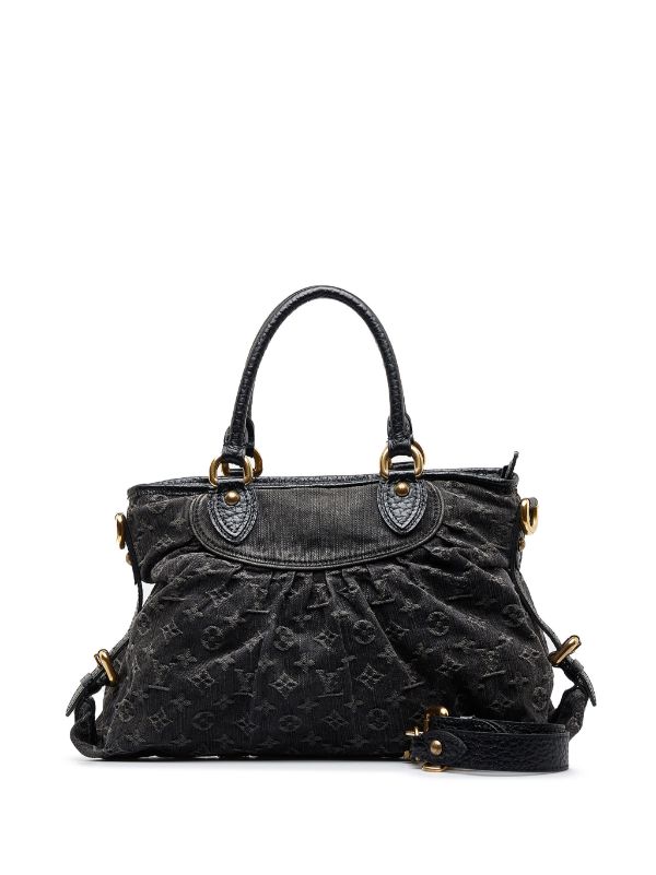 Louis Vuitton Neo Cabby MM Monogram Denim Shoulder Bag on SALE