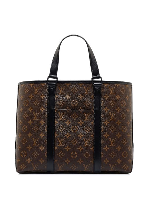 Louis Vuitton Pre-owned Monogram Macassar Weekend PM Two-Way Bag - Brown