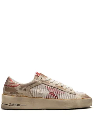 Golden Goose Stardan mesh panelled Sneakers Farfetch