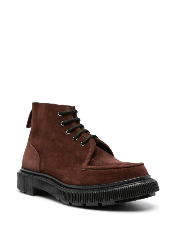 Mens suede lace outlet up boots