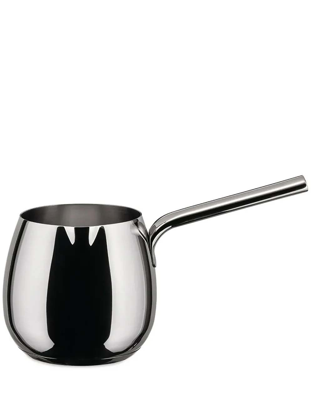 Alessi Mami Stainless Steel Milk Boiler In Silver