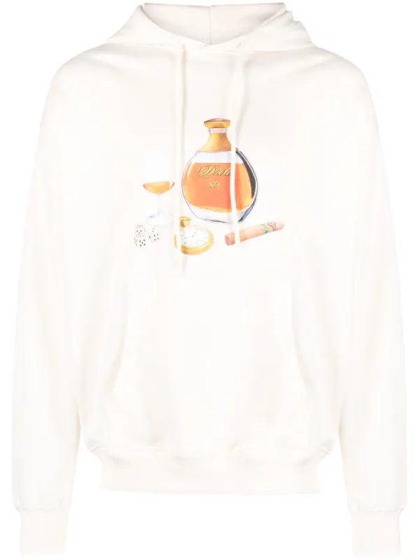 Graphic outlet white hoodie