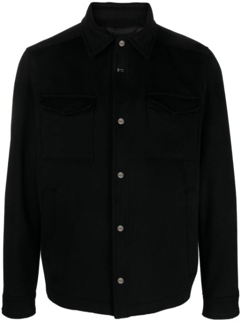 Herno button-up shirt jacket