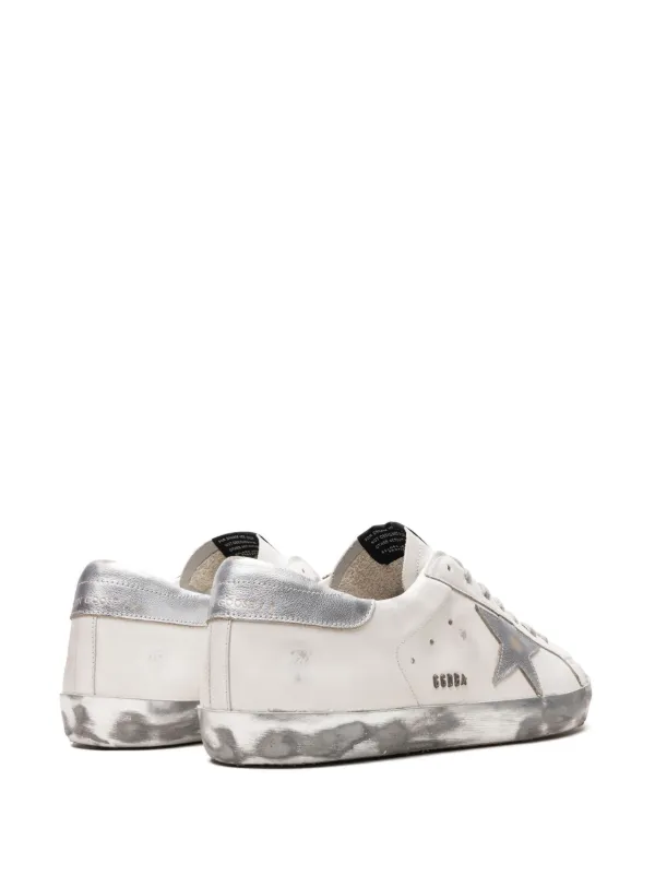 Silver sneakers clearance with stars