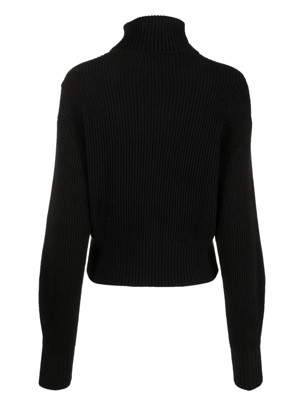 Calvin Klein Intarsia trui - Zwart