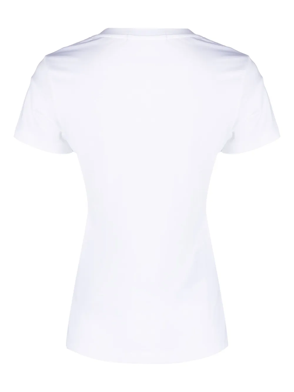 Calvin Klein Jeans monogram-print cotton T-shirt - Wit