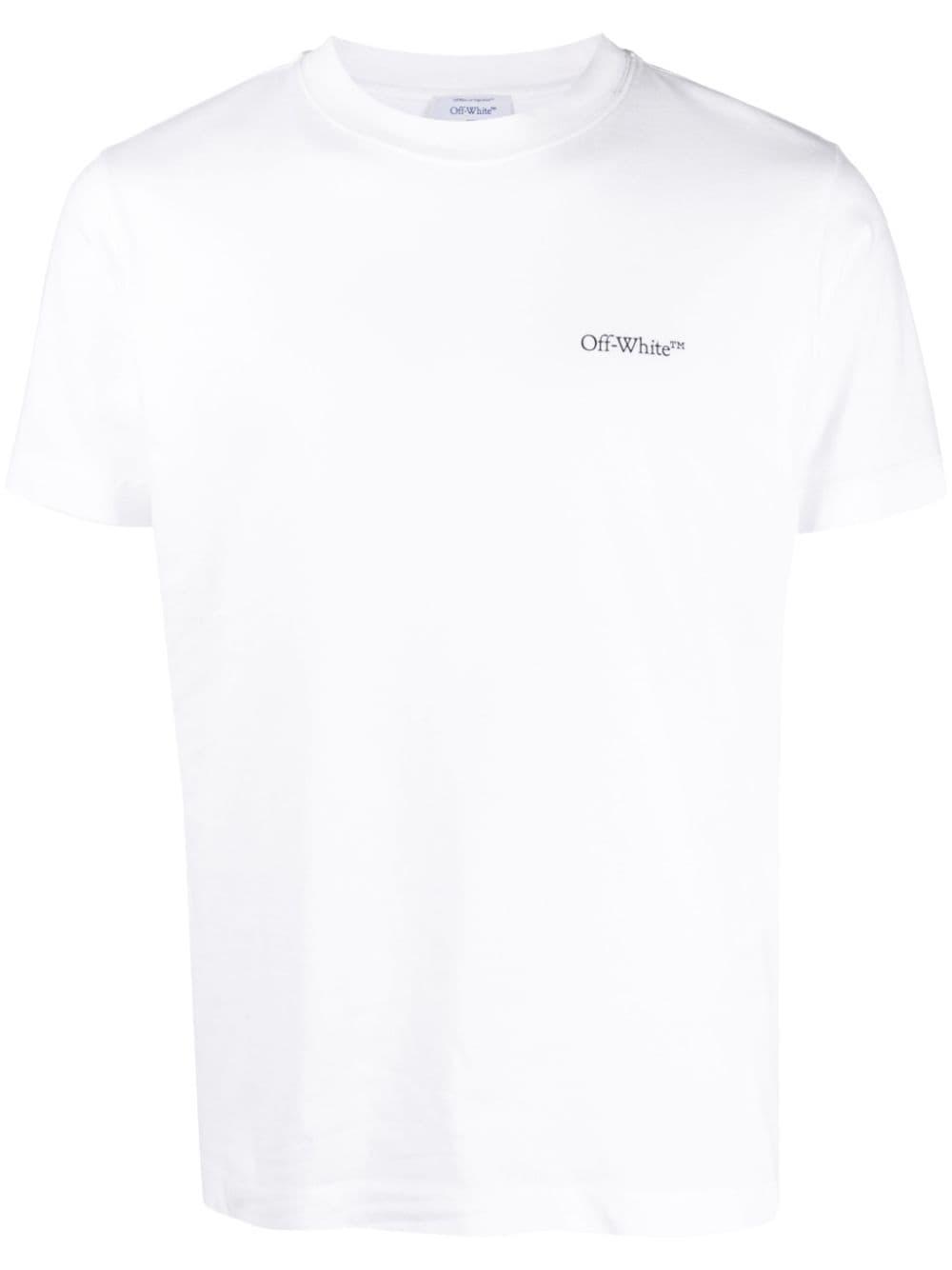 Shop Off-white Arrows-print Cotton T-shirt In White