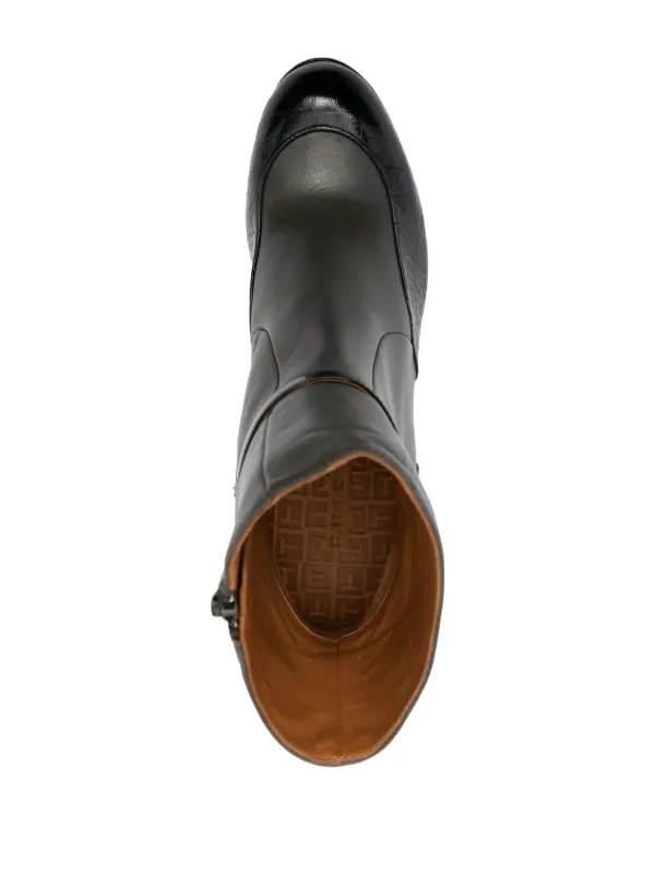 Chie Mihara Custor 90mm Leather Boots Farfetch