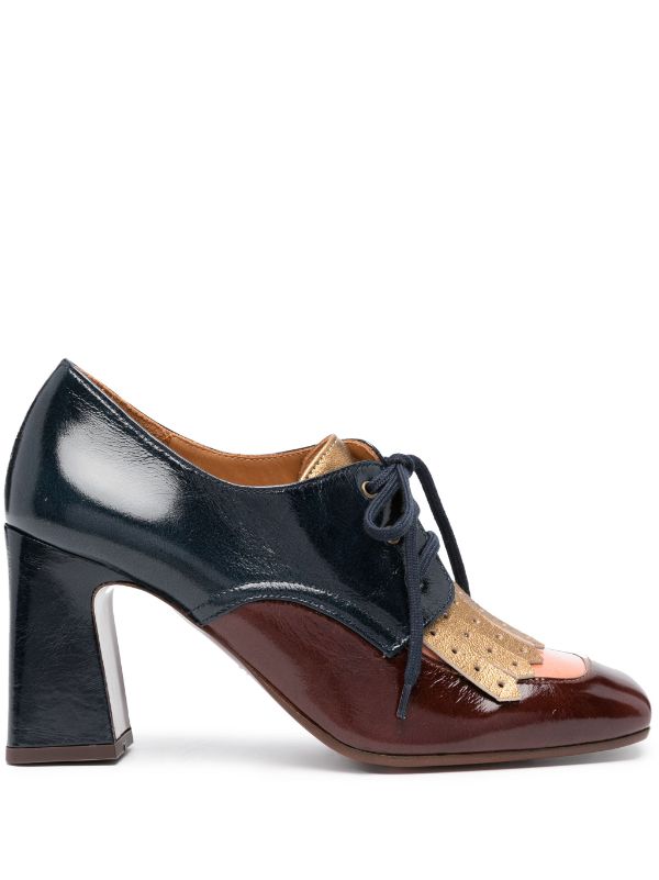 Chie Mihara Obigo 80mm Leather Pumps Farfetch