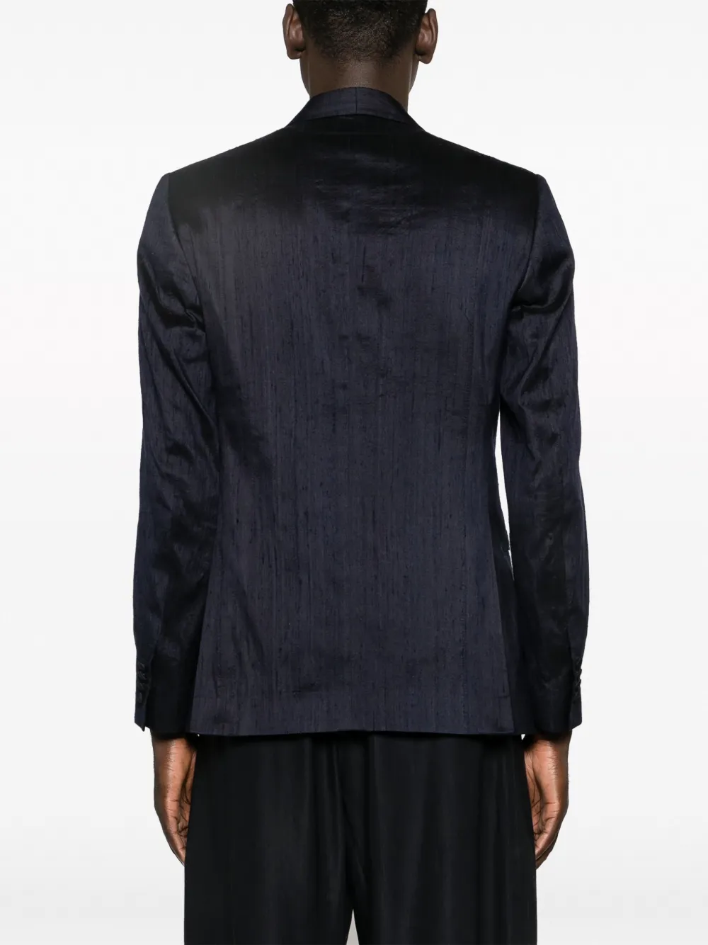 Lardini Zijden blazer Blauw