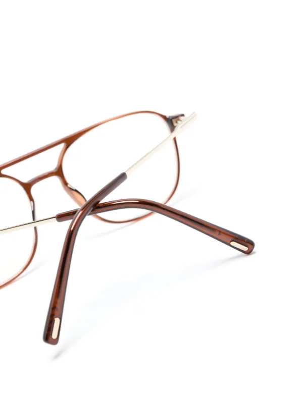 Tom ford gold sales frames