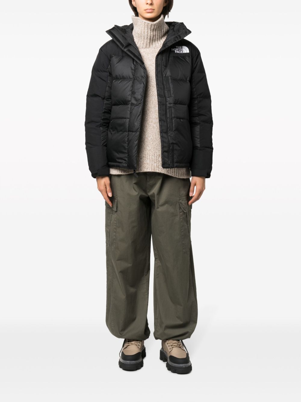 The North Face Himalayan puffer jacket - Zwart