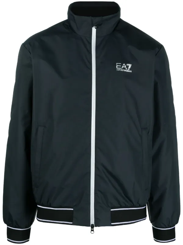 Ea7 Emporio Armani logo print Lightweight Jacket Farfetch