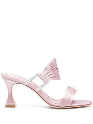 Manolo Blahnik(マノロ・ブラニク)ミュール - FARFETCH Manolo Blahnik(マノロ・ブラニク)ミュール - FARFETCH