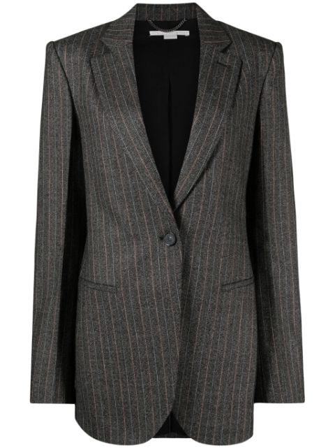 Stella McCartney pinstripe single-breasted blazer Women