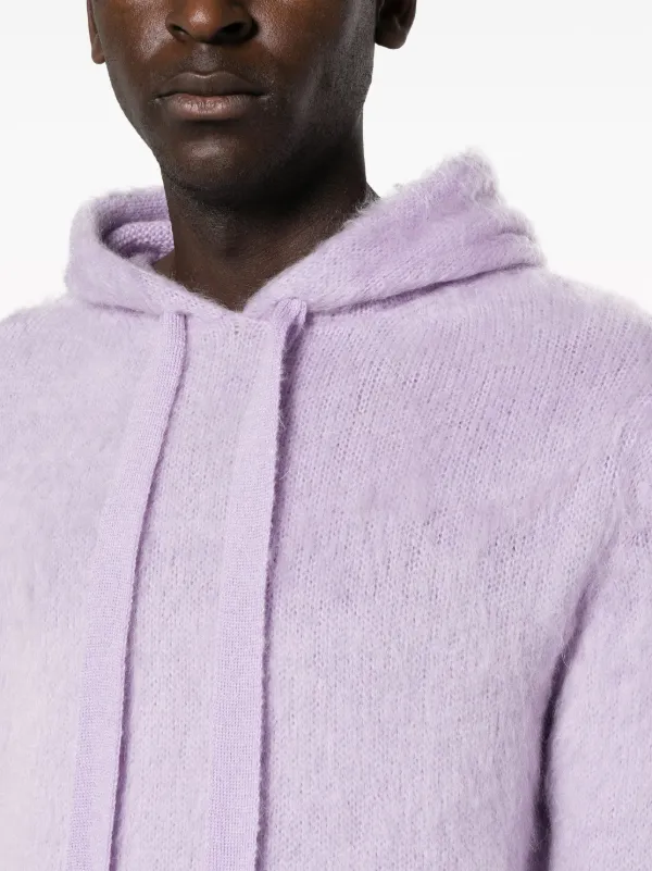 Purple on sale sherpa hoodie