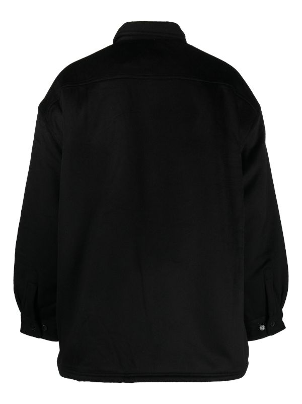 Willy Chavarria Felted button-up Shirt Jacket - Farfetch