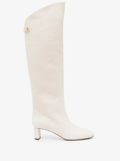 Maison Skorpios bottes en cuir 50 mm