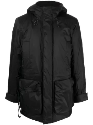 Sacai パデッド パーカーコート | ブラック | FARFETCH JP
