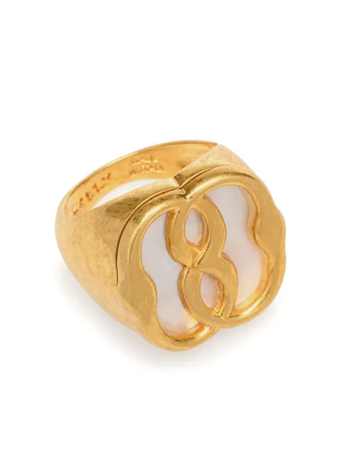 Bally Emblem ring