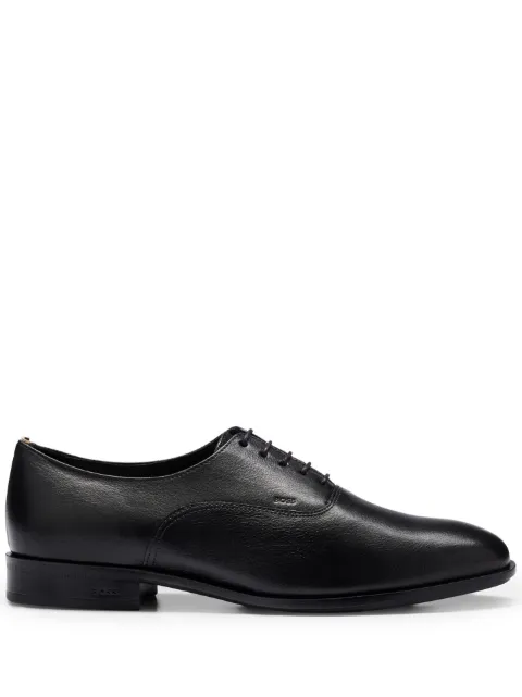 BOSS Sapato oxford com logo gravado