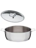 Alessi Pots&Pans stainless steel casserole - Silver