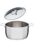 Alessi Pots&Pans stainless steel casserole - Silver